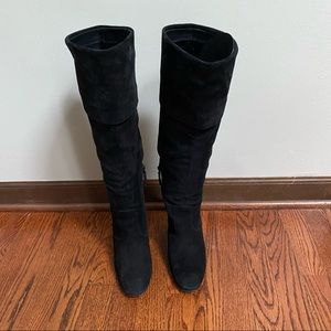 Cole Haan Black Suede Boots